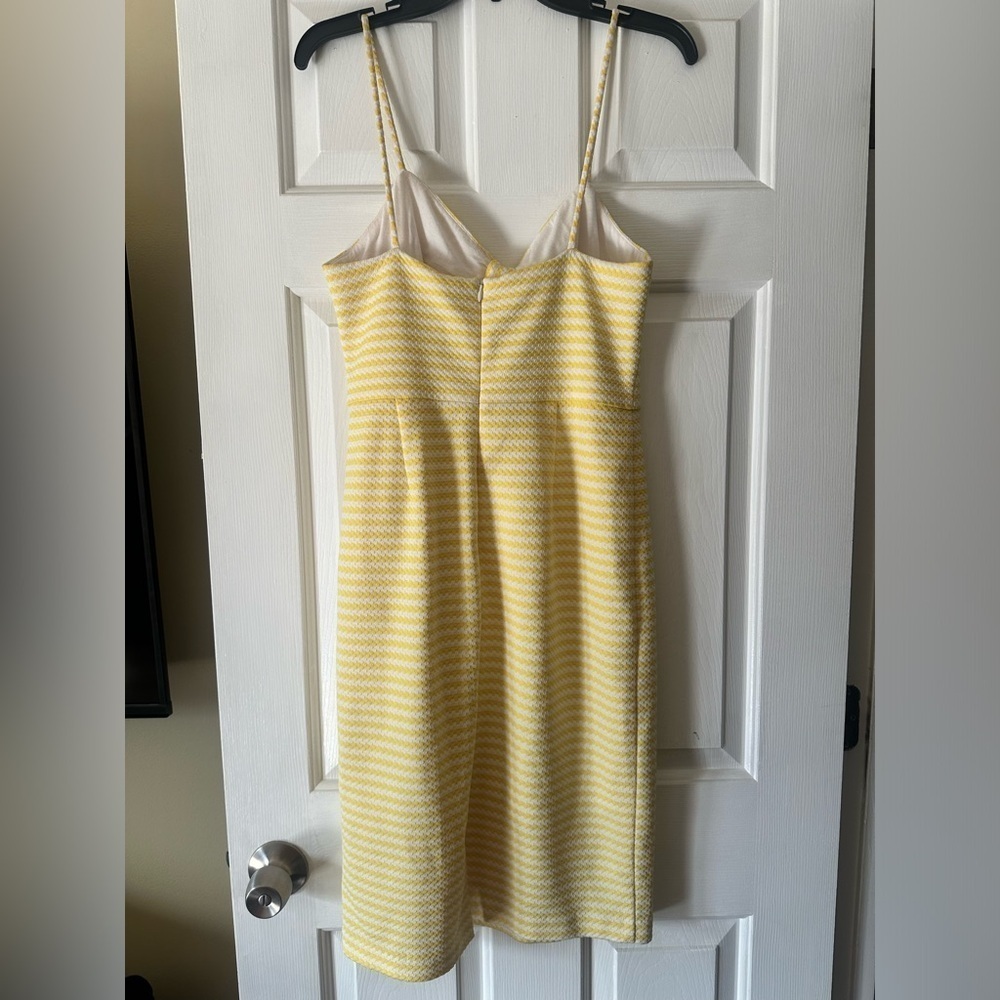 Hutch Sunny Yellow and white striped dress, size medium - Picture 4 of 7
